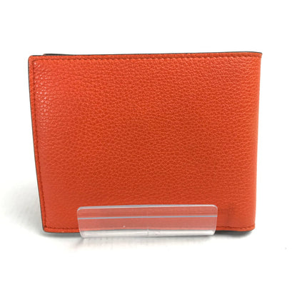 【中古品】【メンズ】 GUCCI グッチ 658681 エンボスロゴ 2つ折りウォレット カラー オレンジ 181-260623-ky-03-fuzh 万代Net店
