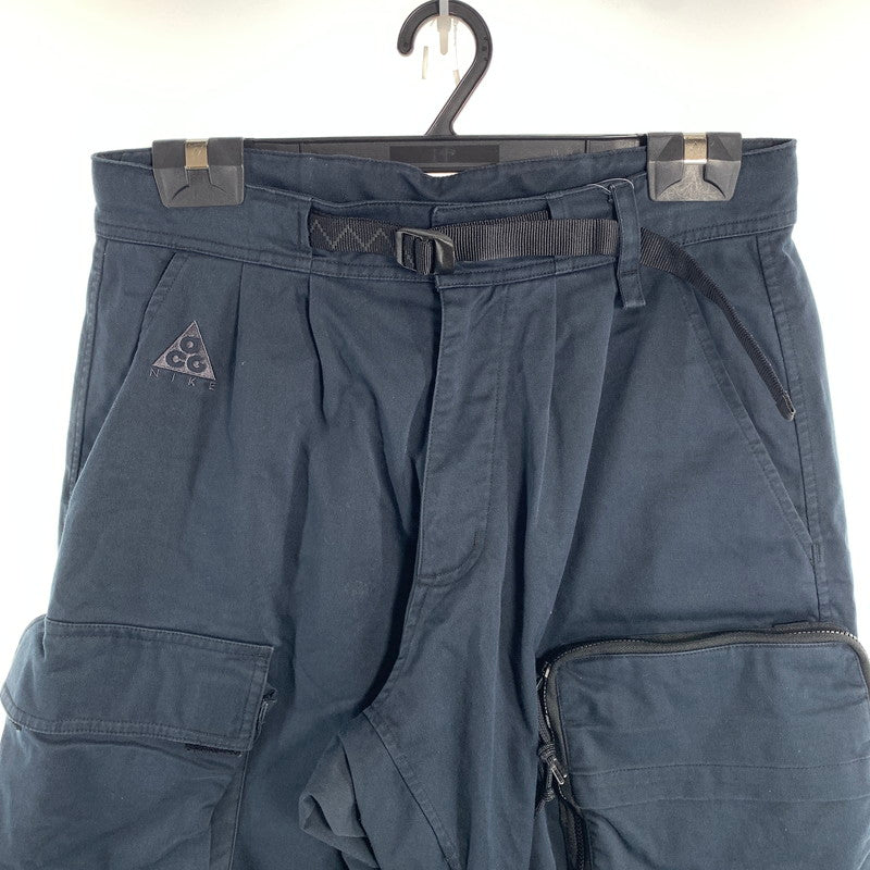 【中古品】【メンズ】 NIKE ナイキ CD7647-010 ACG 19AW WOVEN CARGO PANT カーゴ パンツ ボトムス 古着 159-260729-mh-13-fuzh サイズ：M カラー：ネイビー 万代Net店
