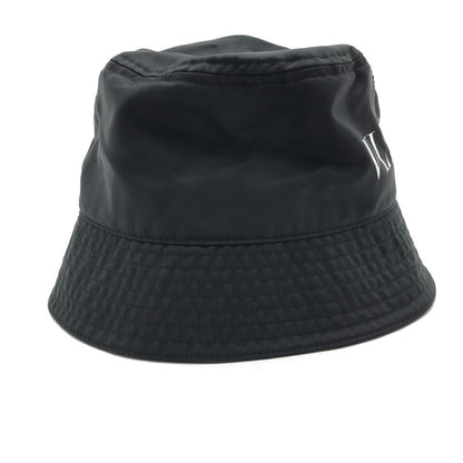 【中古品】【メンズ】 VALENTINO GARAVANI ヴァレンティノ ガラヴァーニ XY2HGA11WWQ NYLON HAT ナイロン バケットハット カラーBLACK 帽子 185-260626-ky-91-fuzh 万代Net店