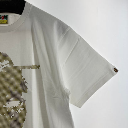 【中古美品】【メンズ】 A BATHING APE アベイシングエイプ BITMAP SOLDIER S.S TEE カラーホワイト SIZE:L 142-260626-ky-93-fuzh 万代Net店