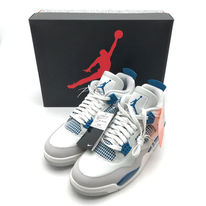 【中古美品】【メンズ】 NIKE ナイキ AIR JORDAN 4 RETRO エアジョーダン4 レトロ "INDUSTRIAL BLUE" カラー グレー/ブルー SIZE:27.5cm スニーカー 靴FV5029-141 160-260626-ky-94-fuzh 万代Net店