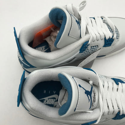 【中古美品】【メンズ】 NIKE ナイキ AIR JORDAN 4 RETRO エアジョーダン4 レトロ "INDUSTRIAL BLUE" カラー グレー/ブルー SIZE:27.5cm スニーカー 靴FV5029-141 160-260626-ky-94-fuzh 万代Net店