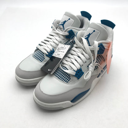 【中古美品】【メンズ】 NIKE ナイキ AIR JORDAN 4 RETRO エアジョーダン4 レトロ "INDUSTRIAL BLUE" カラー グレー/ブルー SIZE:27.5cm スニーカー 靴FV5029-141 160-260626-ky-94-fuzh 万代Net店