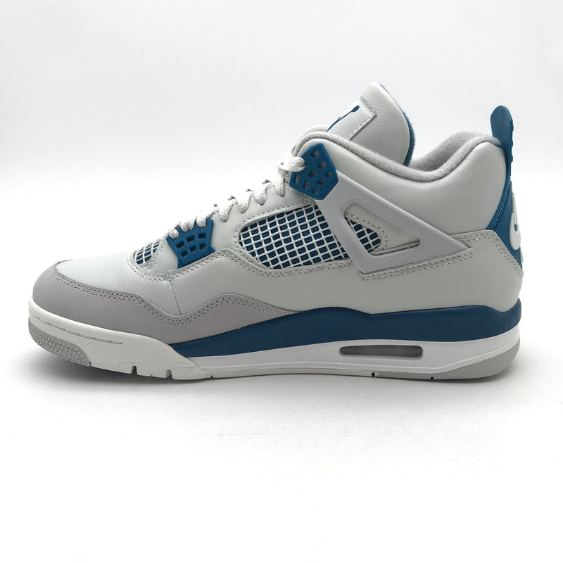 【中古美品】【メンズ】 NIKE ナイキ AIR JORDAN 4 RETRO エアジョーダン4 レトロ "INDUSTRIAL BLUE" カラー グレー/ブルー SIZE:27.5cm スニーカー 靴FV5029-141 160-260626-ky-94-fuzh 万代Net店