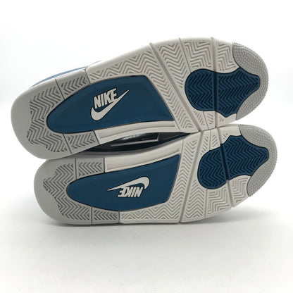 【中古美品】【メンズ】 NIKE ナイキ AIR JORDAN 4 RETRO エアジョーダン4 レトロ "INDUSTRIAL BLUE" カラー グレー/ブルー SIZE:27.5cm スニーカー 靴FV5029-141 160-260626-ky-94-fuzh 万代Net店