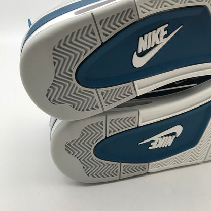 【中古美品】【メンズ】 NIKE ナイキ AIR JORDAN 4 RETRO エアジョーダン4 レトロ "INDUSTRIAL BLUE" カラー グレー/ブルー SIZE:27.5cm スニーカー 靴FV5029-141 160-260626-ky-94-fuzh 万代Net店