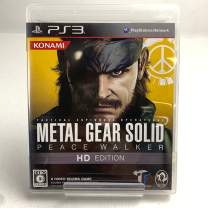 【中古品】 PS3 メタルギア ソリッド ピースウォーカー HDエディション プレステ3 レトロゲーム 動作確認済 ※取説欠品 [CERO区分_C/ 15歳以上対象] 023-260718-io-53-fuzh 万代Net店