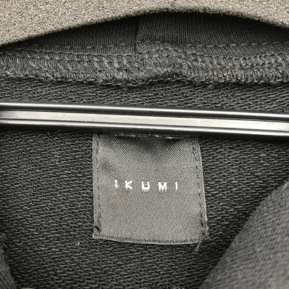 【中古品】【レディース】 IKUMI イクミ パーカー ブラック BLACK スタッズ SIZE:F FULL ZIP 袖に白いスレあり 170-260702-io-02-fuzh 万代Net店