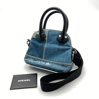 【中古品】【レディース】 DIESEL ディーゼル デニム 2WAYハンドバッグ ショルダーバッグ ミニバッグ DSL-1978 カバン 188-260629-ky-10-fuzh 万代Net店