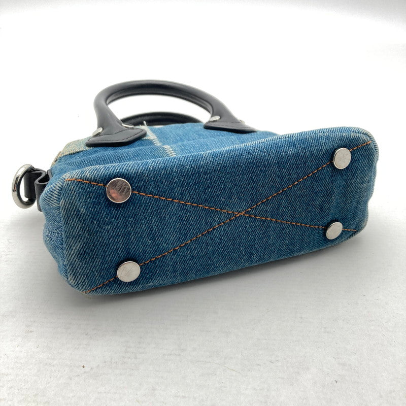 【中古品】【レディース】 DIESEL ディーゼル デニム 2WAYハンドバッグ ショルダーバッグ ミニバッグ DSL-1978 カバン 188-260629-ky-10-fuzh 万代Net店