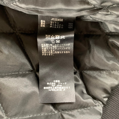 【中古品】【メンズ】 HUF ハフ STRATFORD TOUR JACKET ストライトフォード ツアー ジャケット フライトジャケット アウター 古着 142-260729-mh-21-fuzh サイズ：XL カラー：グリーン 万代Net店