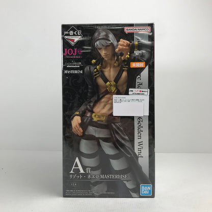 【中古美品】 未開封 一番くじ ジョジョの奇妙な冒険 GOLDEN WIND -HITMAN TEAM- A賞 リゾット・ネエロ MASTERLISE フィギュア 051-260628-mh-22-fuzh 万代Net店