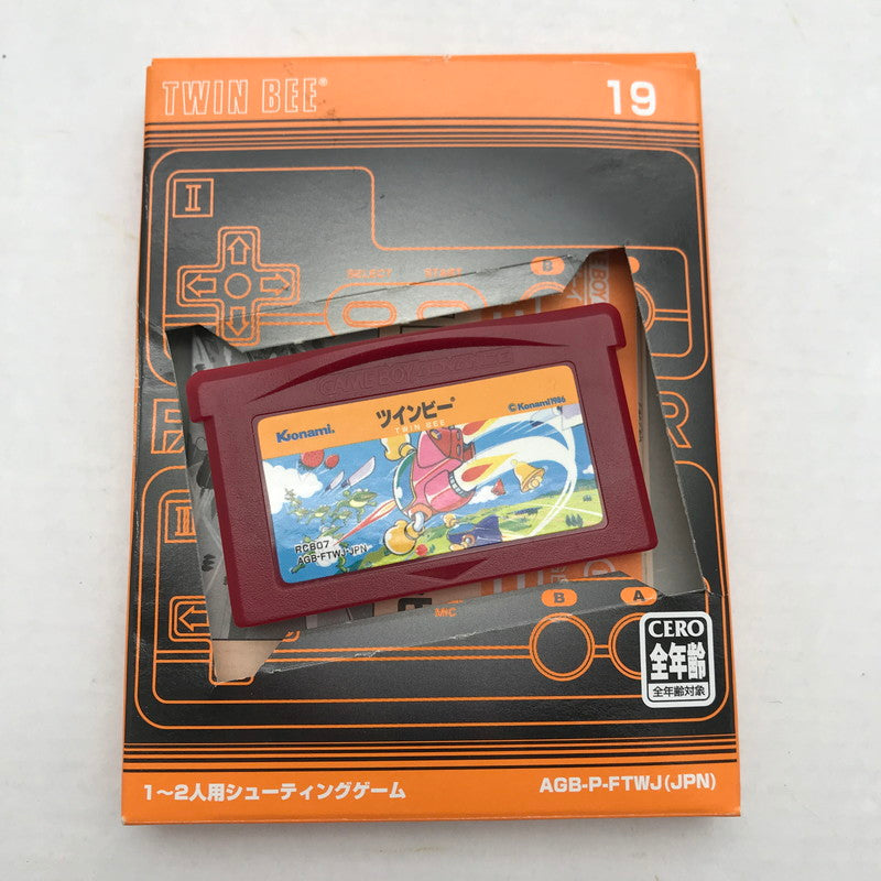 【中古品】 GBA ツインビーファミコンミニ19 外箱欠品 ゲームソフト 023-260624-ky-07-fuz 万代Net店