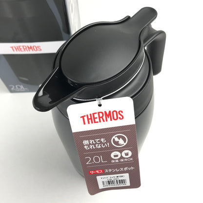 【未使用品】 THERMOS サーモス ステンレスポット 2.0L TTB-2001 卓上用魔法瓶 保温・保冷OK 101-260724-MO-03-fuz 万代Net店