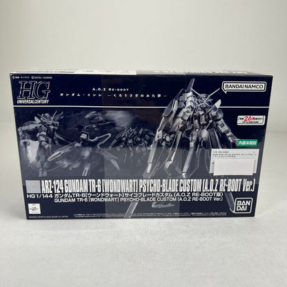 【中古品】 内装未開封 HG RX-124 ガンダムTR-6 [ウーンドウォート] サイコブレードカスタム ガンプラ プラモ プラモデル ※箱傷みあり 058-260814-io-49-fuzh 万代Net店