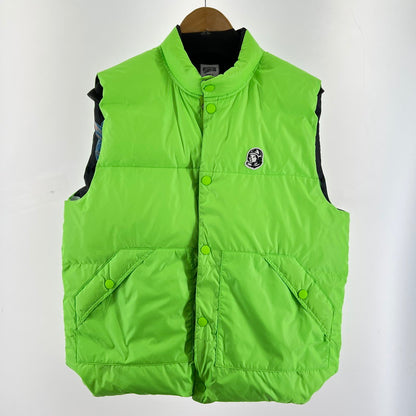 【中古品】【メンズ】 BILLIONAIRE BOYS CLUB ビリオネアボーイズクラブ REVERSIBLE DOWN VEST BB マトリックス リバーシブルダウンベストライトグリーン 142-260705-nm-05-fuzh サイズ：L カラー：蛍光/グリーン・ブラック 系 万代Net店