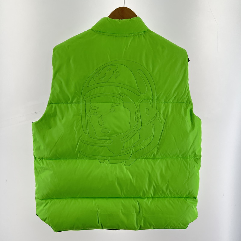 【中古品】【メンズ】 BILLIONAIRE BOYS CLUB ビリオネアボーイズクラブ REVERSIBLE DOWN VEST BB マトリックス リバーシブルダウンベストライトグリーン 142-260705-nm-05-fuzh サイズ：L カラー：蛍光/グリーン・ブラック 系 万代Net店