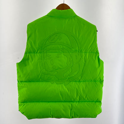 【中古品】【メンズ】 BILLIONAIRE BOYS CLUB ビリオネアボーイズクラブ REVERSIBLE DOWN VEST BB マトリックス リバーシブルダウンベストライトグリーン 142-260705-nm-05-fuzh サイズ：L カラー：蛍光/グリーン・ブラック 系 万代Net店
