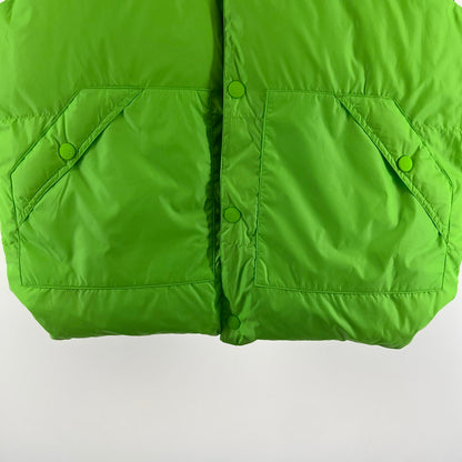 【中古品】【メンズ】 BILLIONAIRE BOYS CLUB ビリオネアボーイズクラブ REVERSIBLE DOWN VEST BB マトリックス リバーシブルダウンベストライトグリーン 142-260705-nm-05-fuzh サイズ：L カラー：蛍光/グリーン・ブラック 系 万代Net店