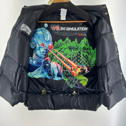 【中古品】【メンズ】 BILLIONAIRE BOYS CLUB ビリオネアボーイズクラブ REVERSIBLE DOWN VEST BB マトリックス リバーシブルダウンベストライトグリーン 142-260705-nm-05-fuzh サイズ：L カラー：蛍光/グリーン・ブラック 系 万代Net店