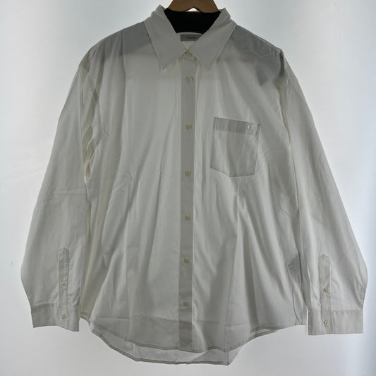 【中古品】【メンズ/レディース】 COACH (コーチ) LS SHIRT 長袖シャツ ブラウス 141-260705-nm-07-fuzh サイズ：L カラー：ホワイト 万代Net店