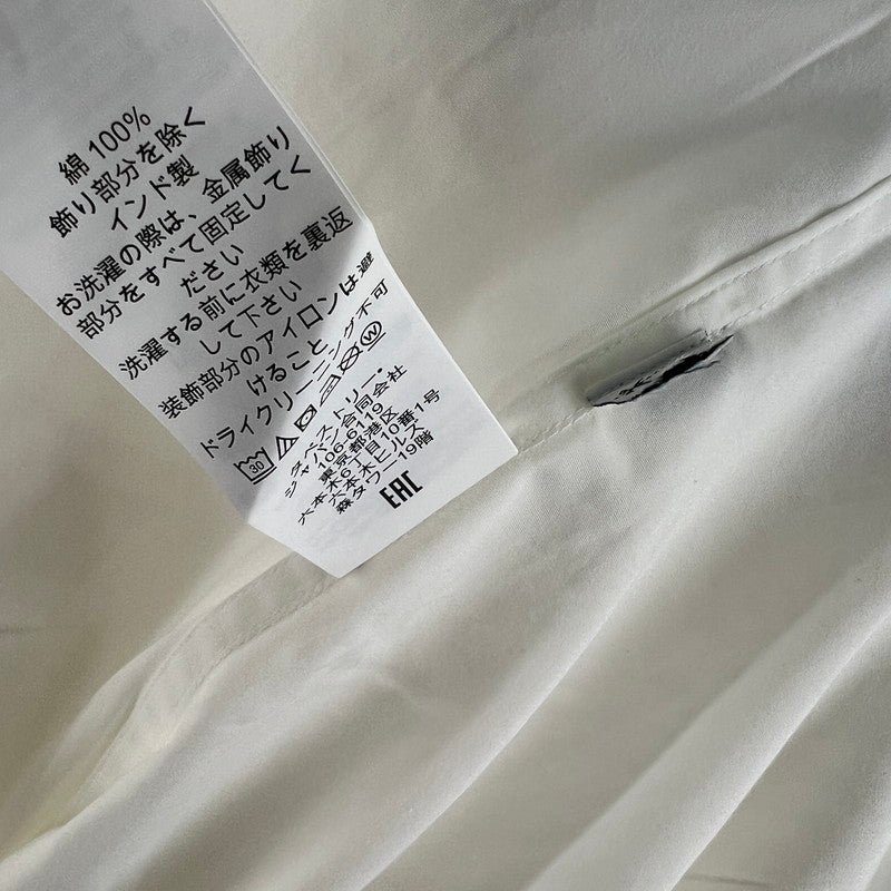 【中古品】【メンズ/レディース】 COACH (コーチ) LS SHIRT 長袖シャツ ブラウス 141-260705-nm-07-fuzh サイズ：L カラー：ホワイト 万代Net店