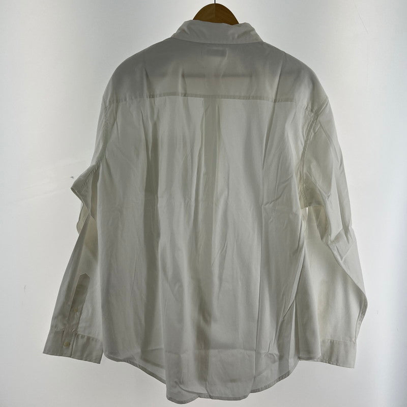 【中古品】【メンズ/レディース】 COACH (コーチ) LS SHIRT 長袖シャツ ブラウス 141-260705-nm-07-fuzh サイズ：L カラー：ホワイト 万代Net店