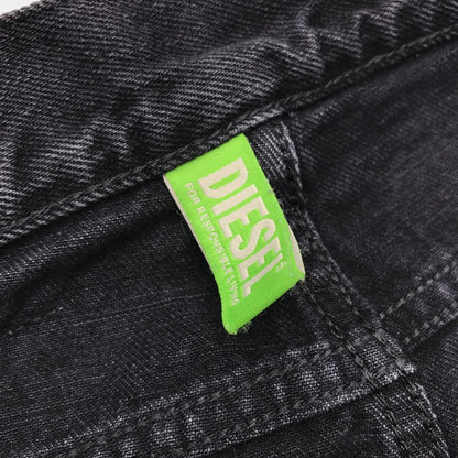 【中古品】【メンズ】 DIESEL ディーゼル D-MACS DENIM PANTS デニム パンツ ジーンズ ボトムス 古着 152-260729-mh-03-fuzh サイズ：W26 カラー：ブラック 万代Net店