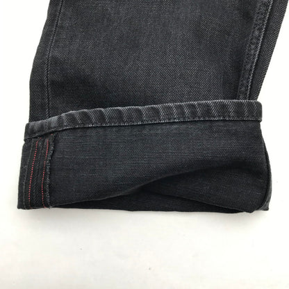 【中古品】【メンズ】 DIESEL ディーゼル D-MACS DENIM PANTS デニム パンツ ジーンズ ボトムス 古着 152-260729-mh-03-fuzh サイズ：W26 カラー：ブラック 万代Net店