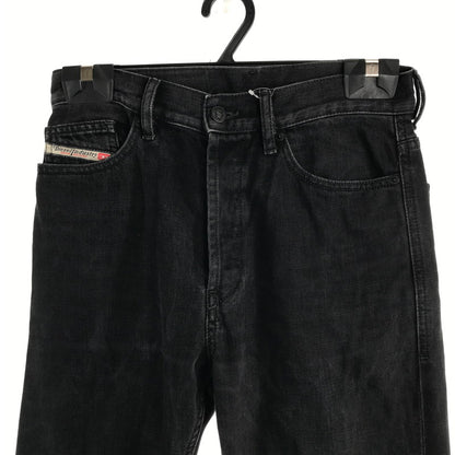 【中古品】【メンズ】 DIESEL ディーゼル D-MACS DENIM PANTS デニム パンツ ジーンズ ボトムス 古着 152-260729-mh-03-fuzh サイズ：W26 カラー：ブラック 万代Net店