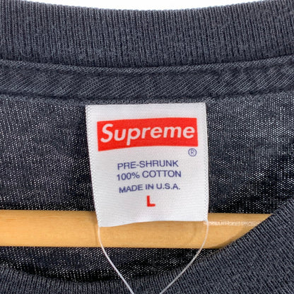 【中古品】【メンズ】 SUPREME CROSS DESIGN S.S TEE シュプリーム クロスデザイン 半袖Tシャツ カットソー ブランド 古着 149-260627-gm-26-fuz サイズ：L カラー：ブラック 万代Net店
