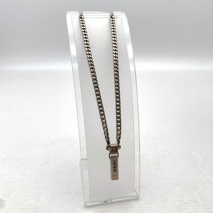 【中古品】【メンズ】 BEE MAX ネックレス カラー:シルバー 3Pストーン LEDA SILMA アクセサリー 192-260715-io-02-fuzh 万代Net店