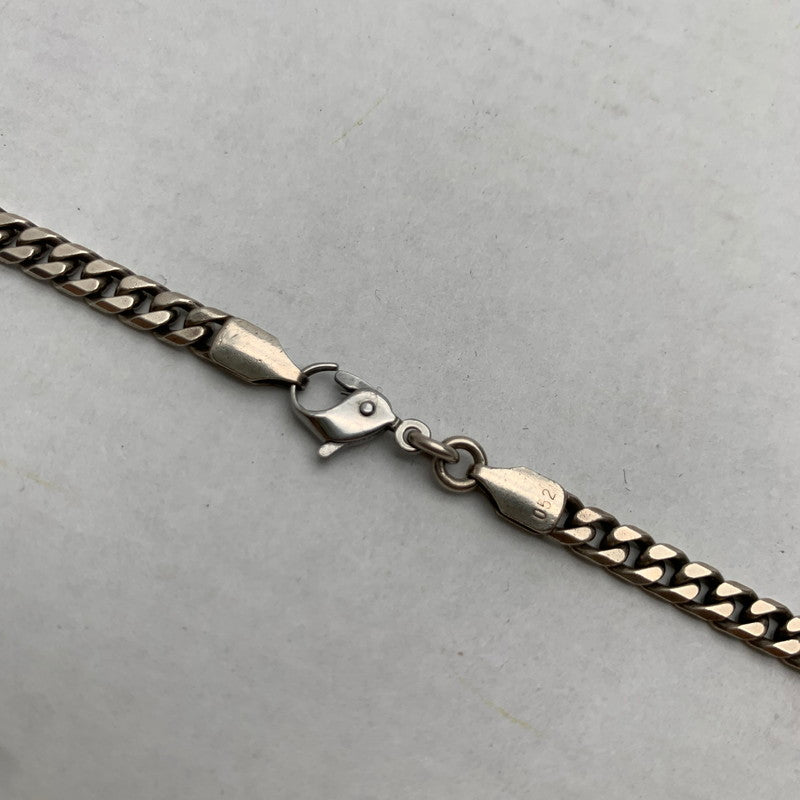 【中古品】【メンズ】 BEE MAX ネックレス カラー:シルバー 3Pストーン LEDA SILMA アクセサリー 192-260715-io-02-fuzh 万代Net店