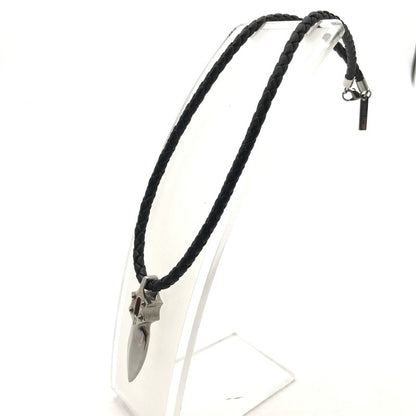 【中古品】【メンズ】 POLICE ポリス チョーカーネックレス カラー:シルバー.ブラック アクセサリー ※スレ・キズあり 193-260804-IO-02-fuzh 万代Net店