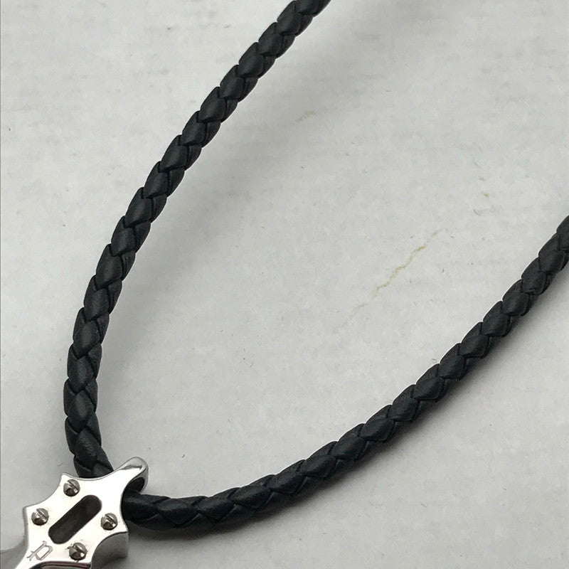 【中古品】【メンズ】 POLICE ポリス チョーカーネックレス カラー:シルバー.ブラック アクセサリー ※スレ・キズあり 193-260804-IO-02-fuzh 万代Net店