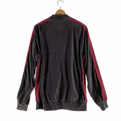 【中古品】【メンズ】 NEEDLES ニードルズ MR291 TRACK JACKET トラックジャケット CHARCOAL ベロア SIZE:M ※袖に汚れあり 140-260729-mh-25-fuzh サイズ：M カラー：チャコール 万代Net店