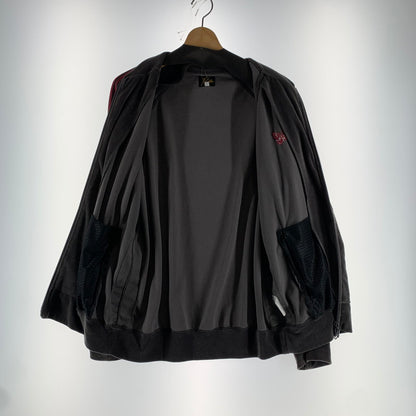 【中古品】【メンズ】 NEEDLES ニードルズ MR291 TRACK JACKET トラックジャケット CHARCOAL ベロア SIZE:M ※袖に汚れあり 140-260729-mh-25-fuzh サイズ：M カラー：チャコール 万代Net店