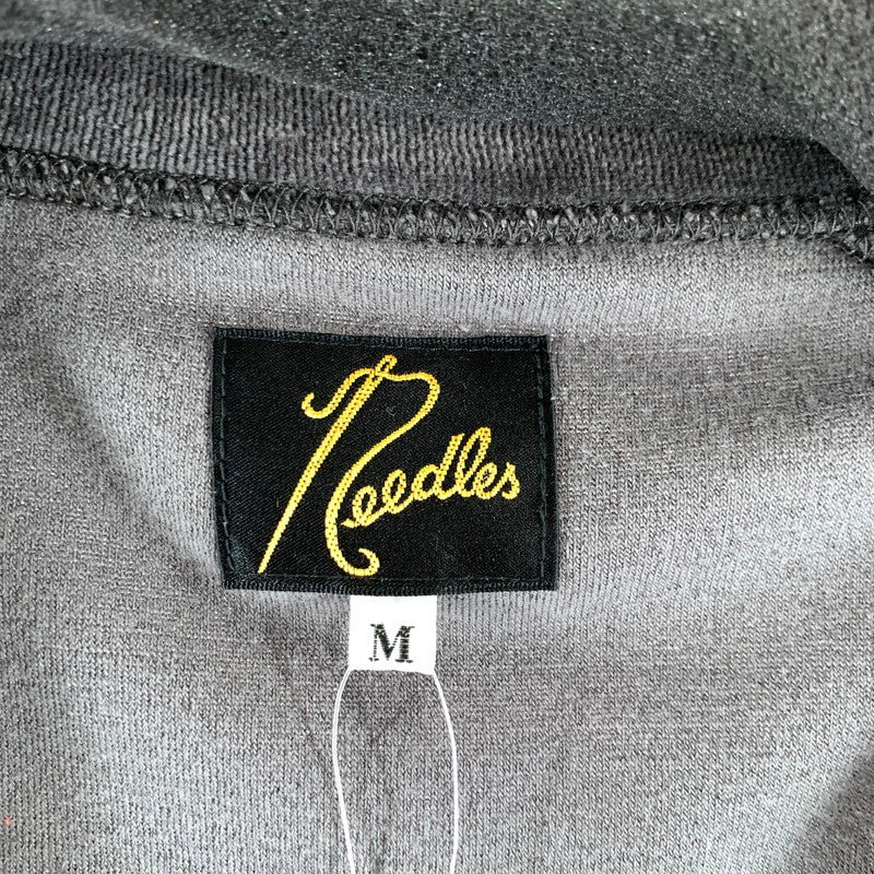 【中古品】【メンズ】 NEEDLES ニードルズ MR291 TRACK JACKET トラックジャケット CHARCOAL ベロア SIZE:M ※袖に汚れあり 140-260729-mh-25-fuzh サイズ：M カラー：チャコール 万代Net店