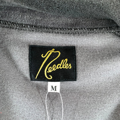 【中古品】【メンズ】 NEEDLES ニードルズ MR291 TRACK JACKET トラックジャケット CHARCOAL ベロア SIZE:M ※袖に汚れあり 140-260729-mh-25-fuzh サイズ：M カラー：チャコール 万代Net店