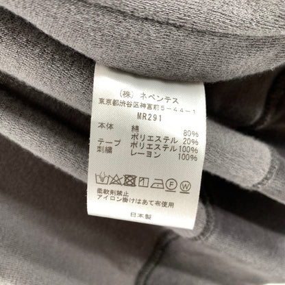 【中古品】【メンズ】 NEEDLES ニードルズ MR291 TRACK JACKET トラックジャケット CHARCOAL ベロア SIZE:M ※袖に汚れあり 140-260729-mh-25-fuzh サイズ：M カラー：チャコール 万代Net店