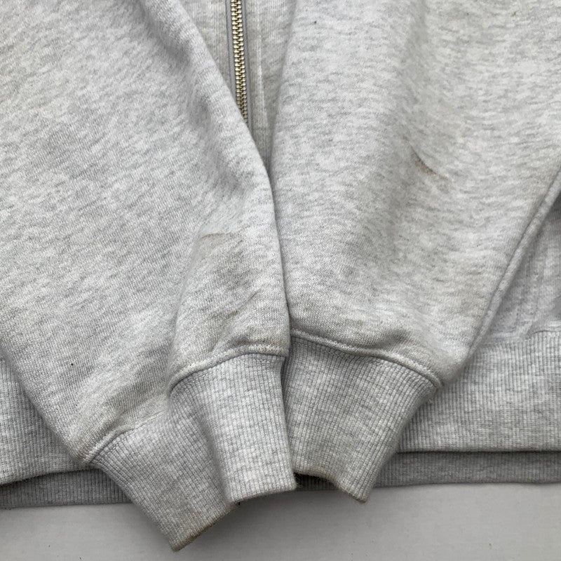 【中古品】【メンズ】 XLARGE RHINESTONE OG ZIP HOODED エクストララージ ジップ フーディー パーカー ブランド 古着 142-260628-gm-02-fuz サイズ：M カラー：ライトグレー 万代Net店