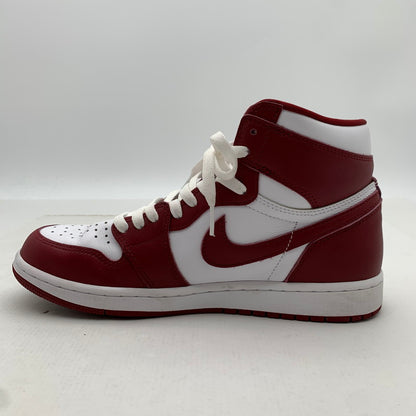 【中古品】【メンズ】 NIKE DZ5485-160 AIR JORDAN 1 RETRO HIGH OG "ARTISANAL RED" ナイキ エアジョーダン1 レトロ ハイ "アーティザナルレッド" スニーカー 160-260628-gm-20-fuz サイズ：27cm カラー：ホワイト 万代Net店