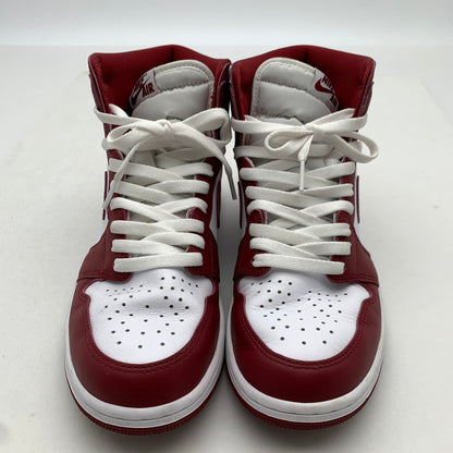 【中古品】【メンズ】 NIKE DZ5485-160 AIR JORDAN 1 RETRO HIGH OG "ARTISANAL RED" ナイキ エアジョーダン1 レトロ ハイ "アーティザナルレッド" スニーカー 160-260628-gm-20-fuz サイズ：27cm カラー：ホワイト 万代Net店
