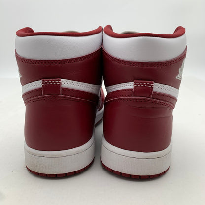 【中古品】【メンズ】 NIKE DZ5485-160 AIR JORDAN 1 RETRO HIGH OG "ARTISANAL RED" ナイキ エアジョーダン1 レトロ ハイ "アーティザナルレッド" スニーカー 160-260628-gm-20-fuz サイズ：27cm カラー：ホワイト 万代Net店