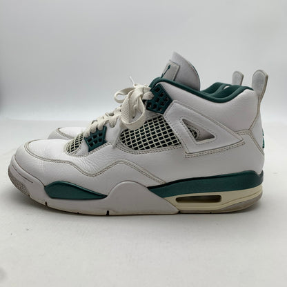 【中古品】【メンズ】 NIKE FQ8138-103 AIR JORDAN ４ RETRO ”OXIDIZED GREEN” ナイキ エアジョーダン4 レトロ "オキシダイズドグリーン" スニーカー 160-260628-gm-21-fuz サイズ：27cm カラー：ホワイト グリーン 万代Net店