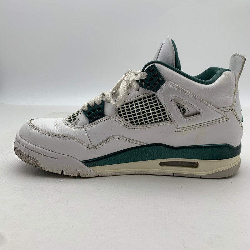 【中古品】【メンズ】 NIKE FQ8138-103 AIR JORDAN ４ RETRO ”OXIDIZED GREEN” ナイキ エアジョーダン4 レトロ "オキシダイズドグリーン" スニーカー 160-260628-gm-21-fuz サイズ：27cm カラー：ホワイト グリーン 万代Net店