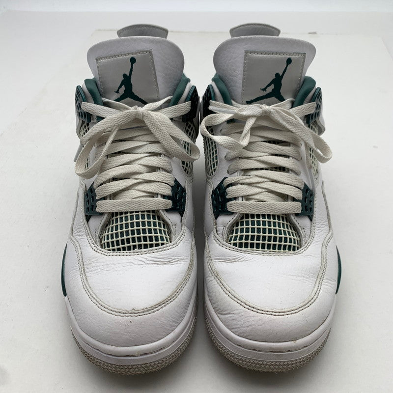 【中古品】【メンズ】 NIKE FQ8138-103 AIR JORDAN ４ RETRO ”OXIDIZED GREEN” ナイキ エアジョーダン4 レトロ "オキシダイズドグリーン" スニーカー 160-260628-gm-21-fuz サイズ：27cm カラー：ホワイト グリーン 万代Net店