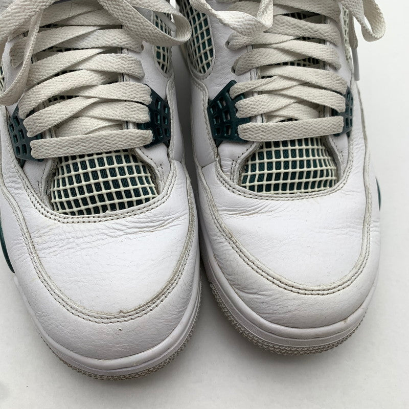 【中古品】【メンズ】 NIKE FQ8138-103 AIR JORDAN ４ RETRO ”OXIDIZED GREEN” ナイキ エアジョーダン4 レトロ "オキシダイズドグリーン" スニーカー 160-260628-gm-21-fuz サイズ：27cm カラー：ホワイト グリーン 万代Net店