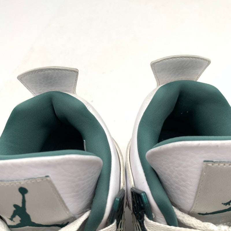 【中古品】【メンズ】 NIKE FQ8138-103 AIR JORDAN ４ RETRO ”OXIDIZED GREEN” ナイキ エアジョーダン4 レトロ "オキシダイズドグリーン" スニーカー 160-260628-gm-21-fuz サイズ：27cm カラー：ホワイト グリーン 万代Net店