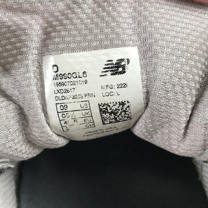【中古品】【メンズ】 NEW BALANCE ニューバランス M990GL6 990V6 "GRAY" スニーカー 靴 シューズ 162-260628-mh-09-fuz サイズ：27cm カラー：グレー 万代Net店